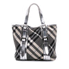 Burberry Medium Beat Check Nylon Victoria Tote Secondhand