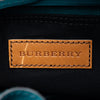 Burberry Small Mega Check Canvas and Suede Fringe Belgrove Bucket Bag Secondhand