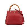 Secondhand Gucci Small Calfskin Bamboo Shopper Satchel