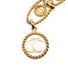Chanel CC Gold Plated Rope Chain Belt Secondhand
