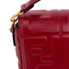 Fendi Mini Zucca Embossed Leather Baguette Satchel Secondhand