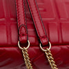 Fendi Mini Zucca Embossed Leather Baguette Satchel Secondhand