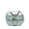 Gucci Mini GG Marmont Matelasse Iridescent Leather Flap Crossbody Secondhand