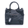 Balenciaga Lambskin Motocross Classic Riva Velo Satchel Secondhand