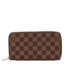 Louis Vuitton Damier Ebene Zippy Long Wallet Secondhand