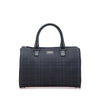 Burberry Tonal Check Canvas Boston Bag Secondhand