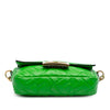 Fendi Mini Zucca Embossed Leather Baguette Satchel Secondhand
