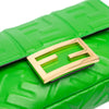 Fendi Mini Zucca Embossed Leather Baguette Satchel Secondhand