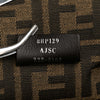 Fendi Small Fendi First Leather and Suede Striped Crossbody Secondhand
