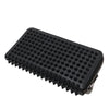 Christian Louboutin Grained Calfskin Spikes Panettone Long Wallet Secondhand