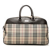 Burberry House Check Canvas Boston Bag Secondhand