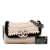 Chanel Neoprene Fancy Crochet Flap Secondhand