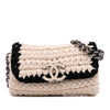 Chanel Neoprene Fancy Crochet Flap Secondhand