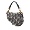 Dior Mini Oblique Canvas Saddle Bag Secondhand