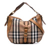 Burberry House Check Canvas Ashwood Hobo Secondhand