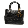 Dior Medium Lambskin Cannage Lady Dior Secondhand