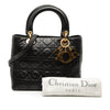 Dior Medium Lambskin Cannage Lady Dior Secondhand