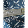 Chanel Small PVC and Crumpled Calfskin Camellia Coco Bucket Bag Secondhand