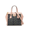 Gucci Small GG Denim Embroidery Ophidia Satchel Secondhand