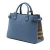 Burberry Medium Leather and House Check Banner Satchel Secondhand