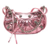 Balenciaga Mini Metallic Lambskin Motocross Le Cagole Secondhand