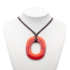 Hermès Buffalo Horn Isthme Pendant Necklace Secondhand