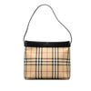 Burberry House Check Canvas Shoulder Bag Secondhand