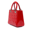 Dior Medium Patent Cannage Whipstitch Lady Dior Secondhand