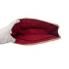 Miu Miu Faux Pearl Studded Leather Clutch Secondhand