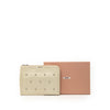 Miu Miu Faux Pearl Studded Leather Clutch Secondhand