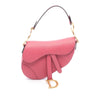 Dior Mini Grained Calfskin Saddle Bag Secondhand