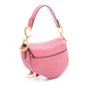 Dior Mini Grained Calfskin Saddle Bag Secondhand