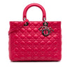 Dior Large Lambskin Cannage Lady Dior Secondhand