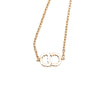 Dior Gold Plated Strass CD Logo Bracelet Secondhand
