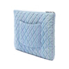 Chanel Large Quilted Denim O Case Clutch Secondhand