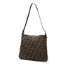 Secondhand Fendi Zucca Canvas Shoulder Bag
