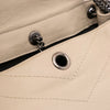 Secondhand Saint Laurent Small Chevron Lambskin Monogram Nolita Shoulder Bag