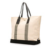 Saint Laurent Canvas East West Beach Shopping Tote Secondhand