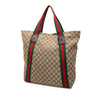 Secondhand Gucci GG Canvas Web Tote