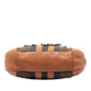 Burberry Mega Check Canvas and Leather Belted Crossbody Secondhand