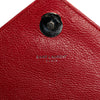 Saint Laurent Medium Chevron Sheepskin Monogram College Satchel Secondhand