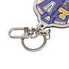 Secondhand Louis Vuitton Printed Leather and Brass LV Varsity Jacket Illustre Bag Charm and Key Holder