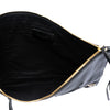 Balenciaga Medium Goatskin Motocross Classic Metallic Edge Clutch Secondhand