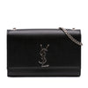 Saint Laurent Medium Grain De Poudre Monogram Kate Crossbody Secondhand