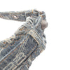 Balenciaga Mini BB Monogram Denim Le Cagole Secondhand