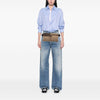 Gucci GG Canvas Double Pocket Belt Bag Secondhand
