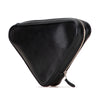 Balenciaga Medium Leather Triangle Clutch Secondhand