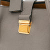 Miu Miu Goatskin Madras Push Lock Tote Secondhand