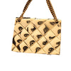 Chanel CC Gold Plated Quilted Bag Brooch Secondhand