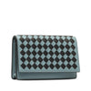 Intrecciato Woven Leather Wallet - '10s Second-hand